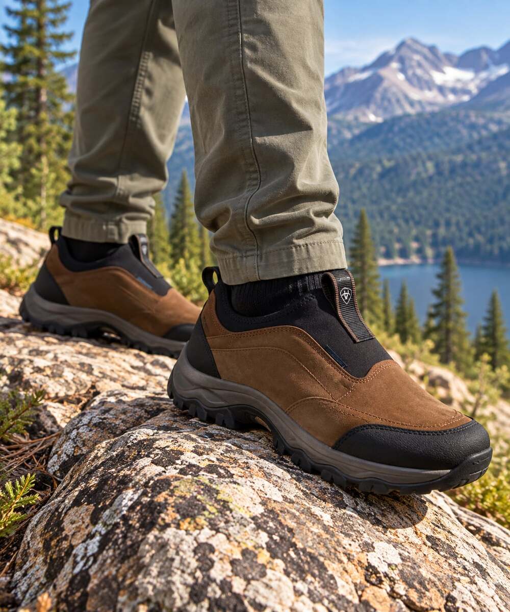 Ariat Terrain Ease H2O Shoes Size US 12D Leather Waterproof Dadcore Hiking